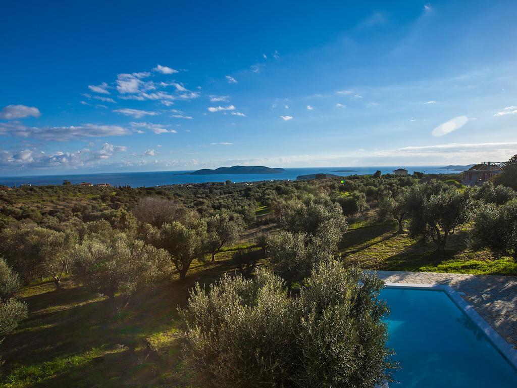Abelia Luxurious Villas Finikounta Exterior foto