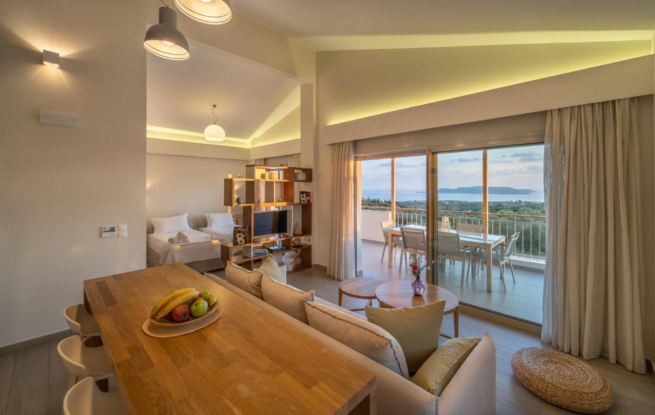 Abelia Luxurious Villas Finikounta Exterior foto